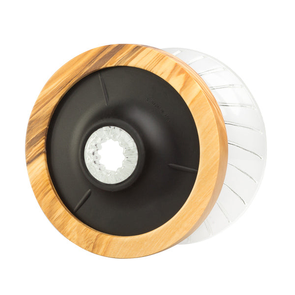 Hario V60-02 trekt - gler/ólífuviður