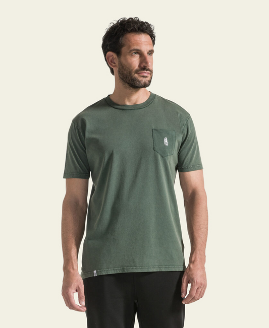 La Marzocco - stuttermabolur með vasa