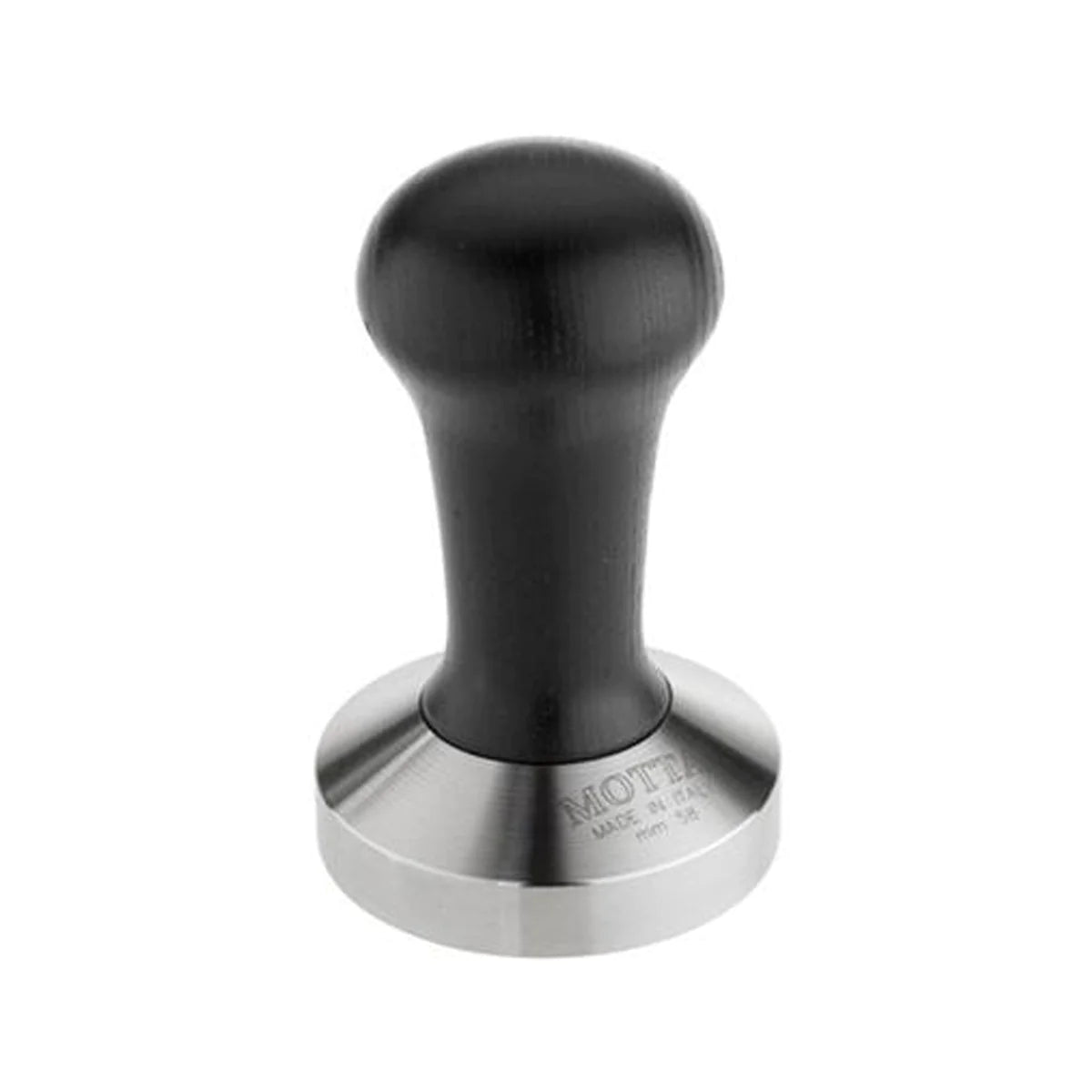 Þjappa með svörtu viðarhandfangi - 58mm