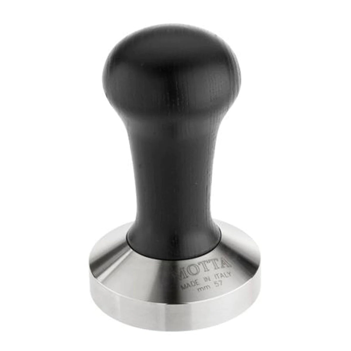 Þjappa með svörtu viðarhandfangi - 53mm