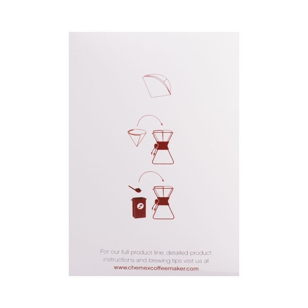 Chemex hringlaga filter - fyrir 6-10 bolla könnur