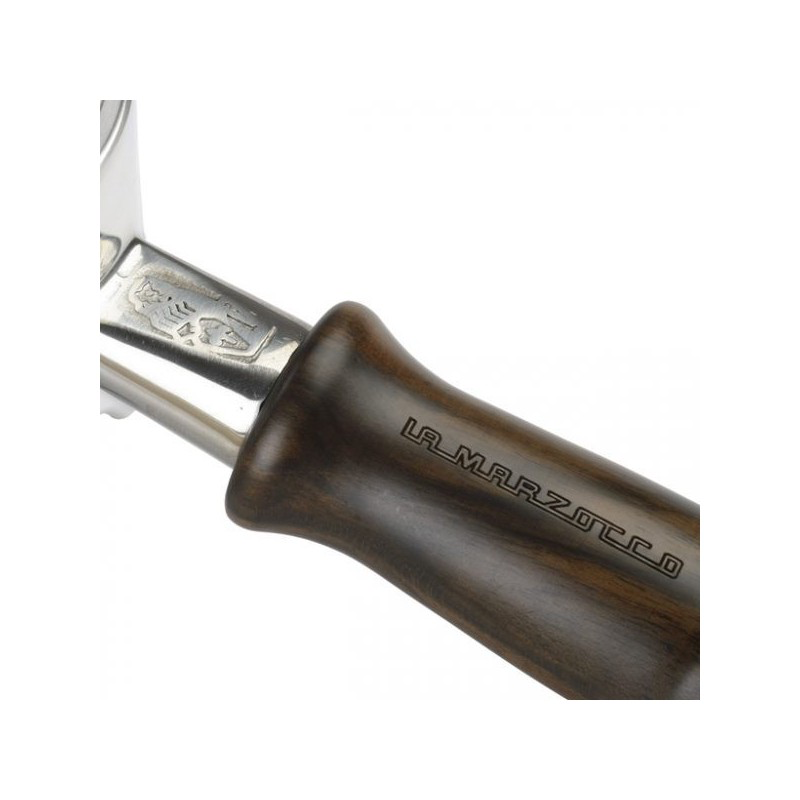 Tvöföld greip með viðarhandfangi