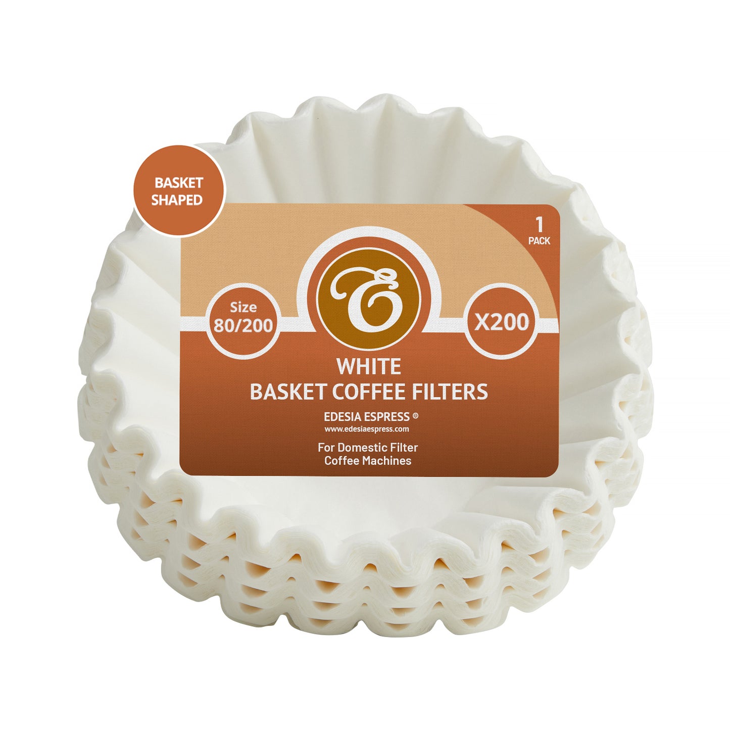 Flatbotna 80x200 filterar fyrir Fellow Aiden (200 stk)