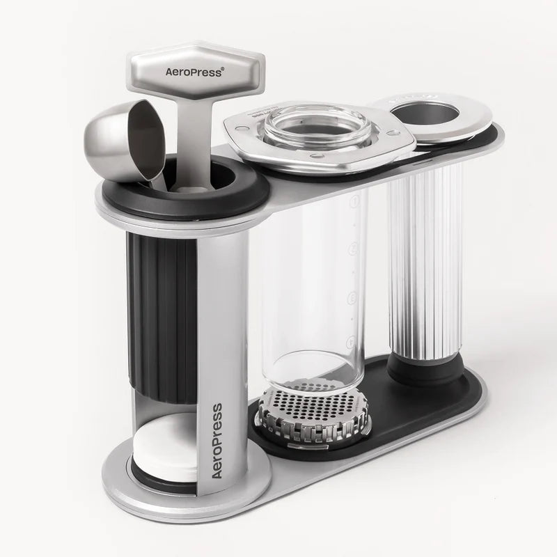 Aeropress geymslulausn (stál)