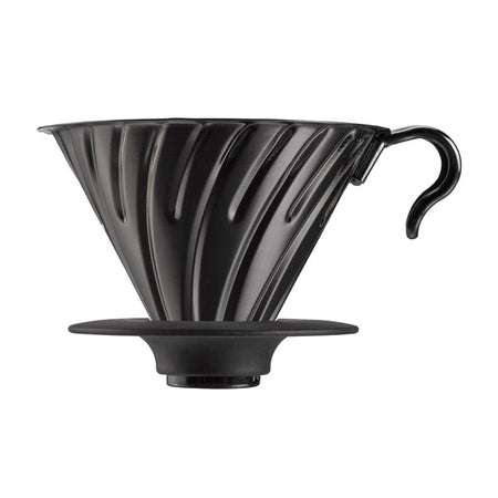 Hario V60-02 trekt - svart stál